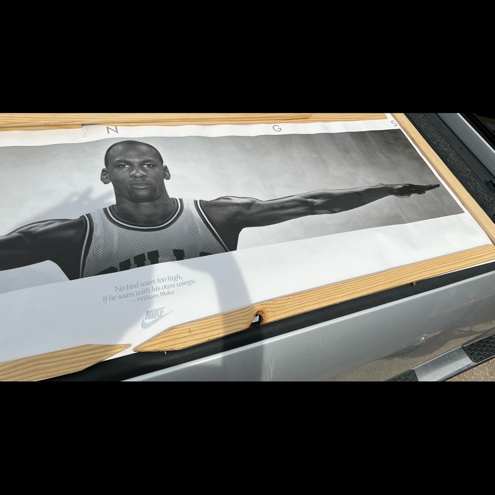 Michael Jordan Wings Wall Art Posters Modern Basketba… Gem